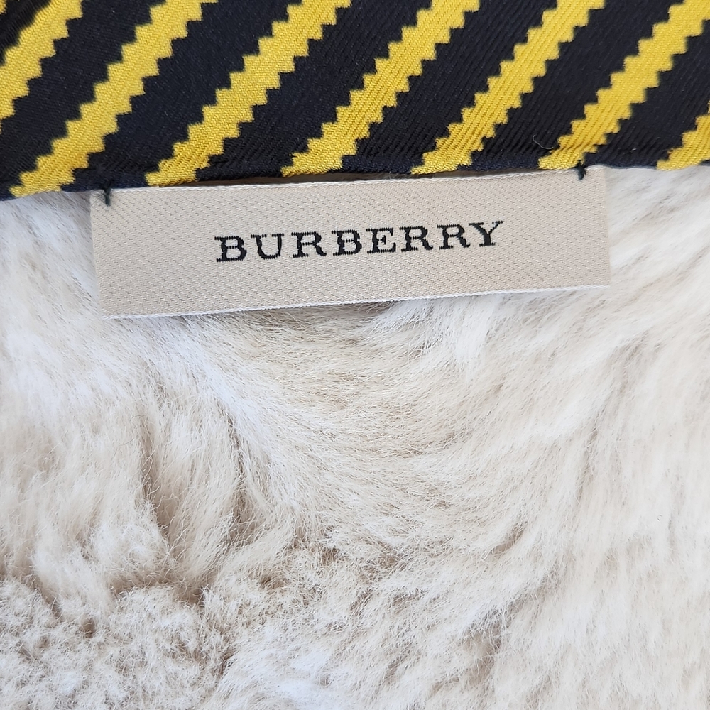 Silk Burberry Scarf, Square/ Small - Picture 2 of 3